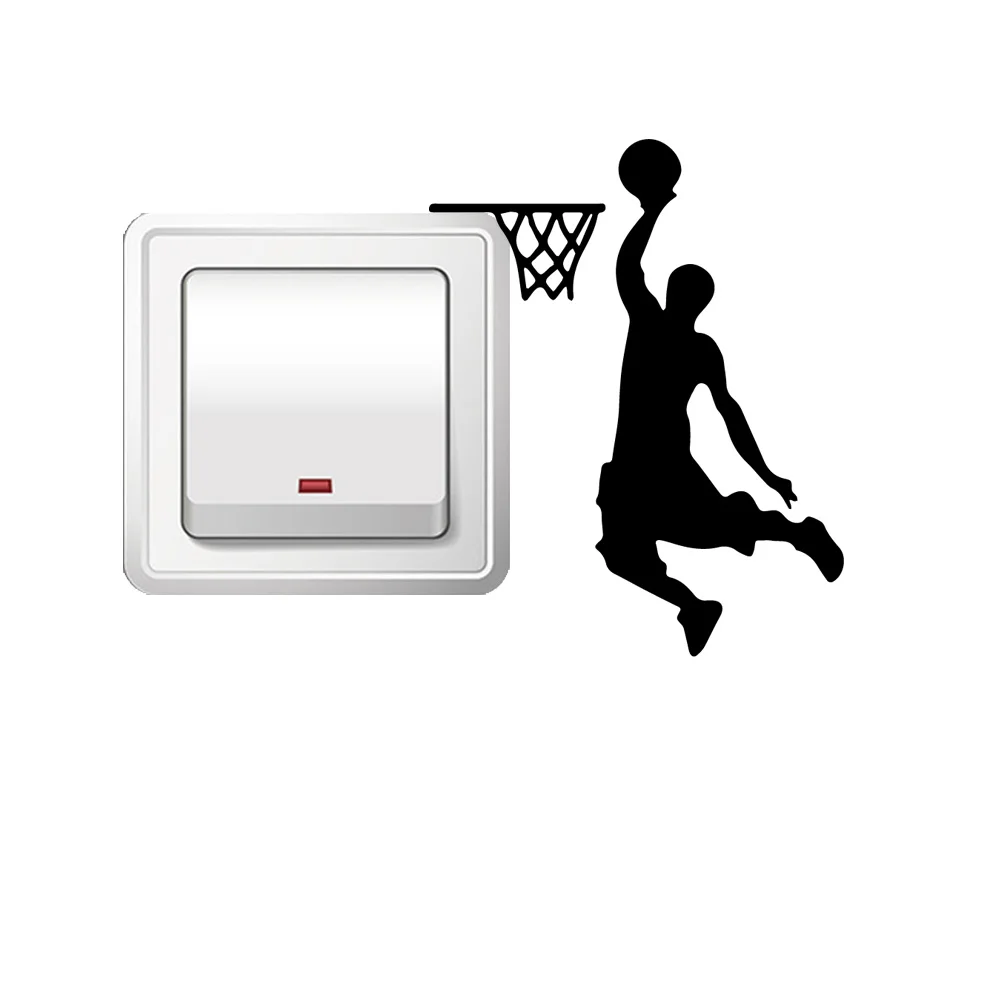 Beauty Slam Dunk виниловые наклейки для защиты окружающей среды детских комнат домашний