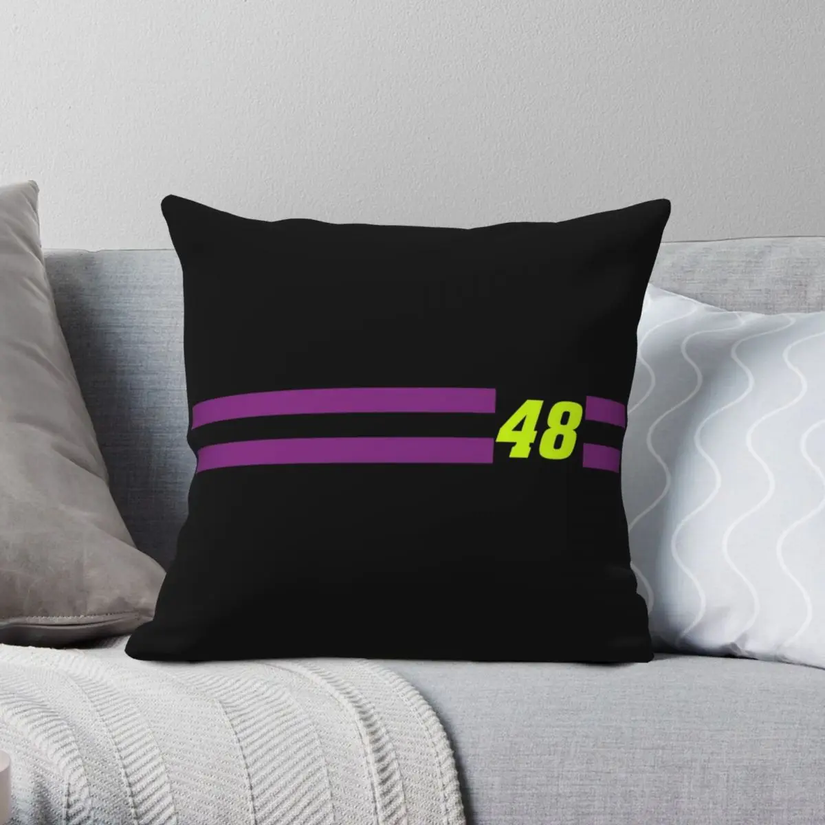 

Jimmie Johnson 48 квадратный Чехол на подушку, полиэстеровый льняной бархатный чехол с принтом на молнии, декоративная подушка, чехол для телефона ...