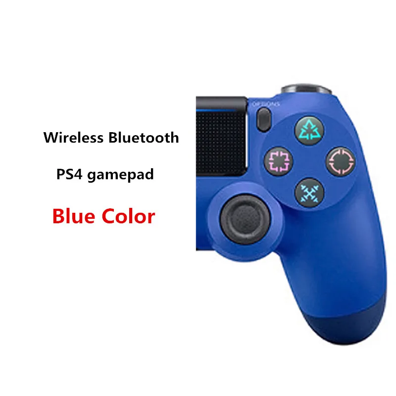 Bluetooth беспроводной игровой контроллер для PS4 контроллер подходит для playstation 4 беспроводной геймпад для playstation 4 джойстик - Цвет: BLUE