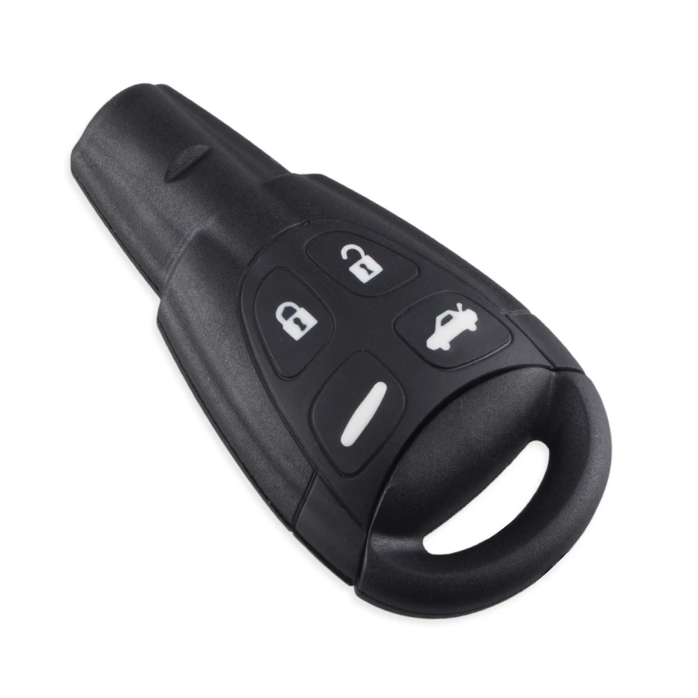 Чехол KEYYOU для дистанционного ключа с 4 кнопками чехол SAAB 9 3 5 2003 2004 2005 2006 2007 2008 2009 2010