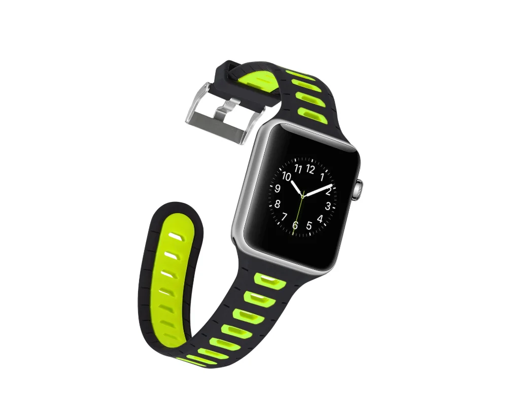 MAPUCE силиконовый ремень для наручных часов Apple Watch 6 SE 5 4 3 2 аксессуары 38 мм 42