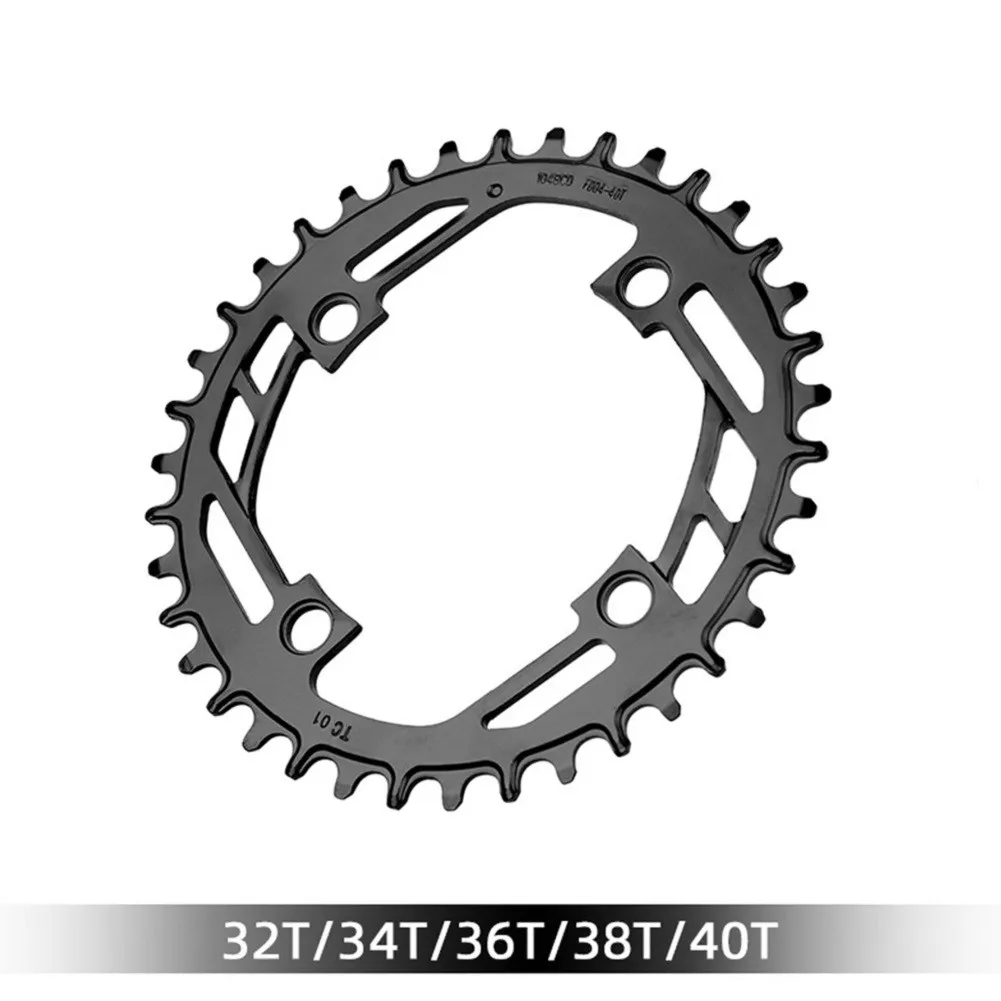 

32/34/36/38/40T Chainring MTB Bicycle Bike Narrow Wide Chainwheel Direct Mount Steel 104BCD Positive Negative Tooth Single Disc