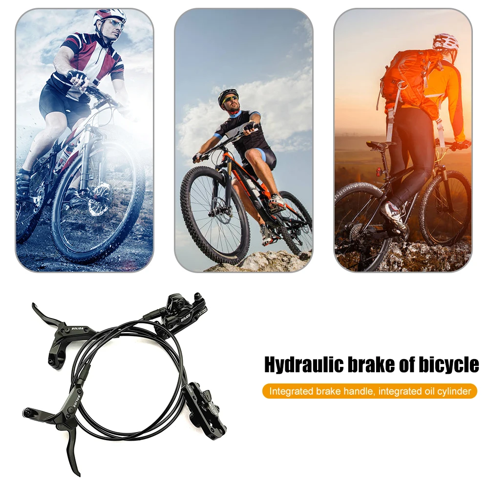 

Mountain Bike Hydraulic Disc Brakes Set MTB Bicycle Hydraulic Brake Handle Clamp Calipers Cycling Bicycle Cables Housing Parts