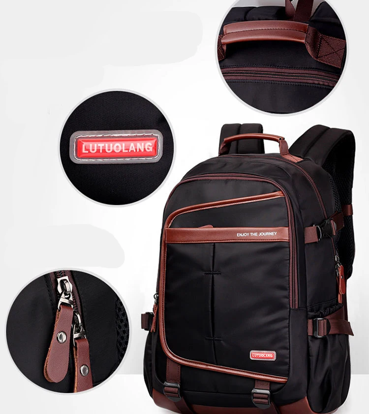 Chuwanglin Male laptop backpack vintage 18" travel backpacks fashion waterproof school backpacks men's bookbag mochila S82208