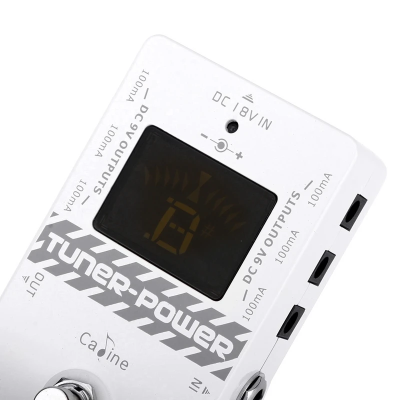 Caline Cp 09 2 в 1 тюнер и Питание оригинальный байпасс для Dc 9V педаль эффектов