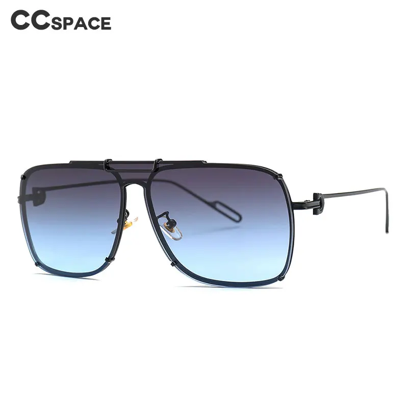 46185 Квадратные Солнцезащитные очки с одним объективом для мужчин и женщин модные