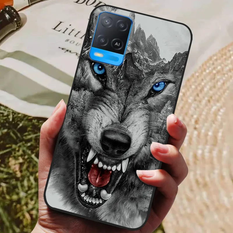 For Oppo A54 Case Phone Cover Soft Silicone TPU Back Cases for Oppo A54 4G Case 6.51'' CPH2239 Coques for OPPOA54 A 54 Global