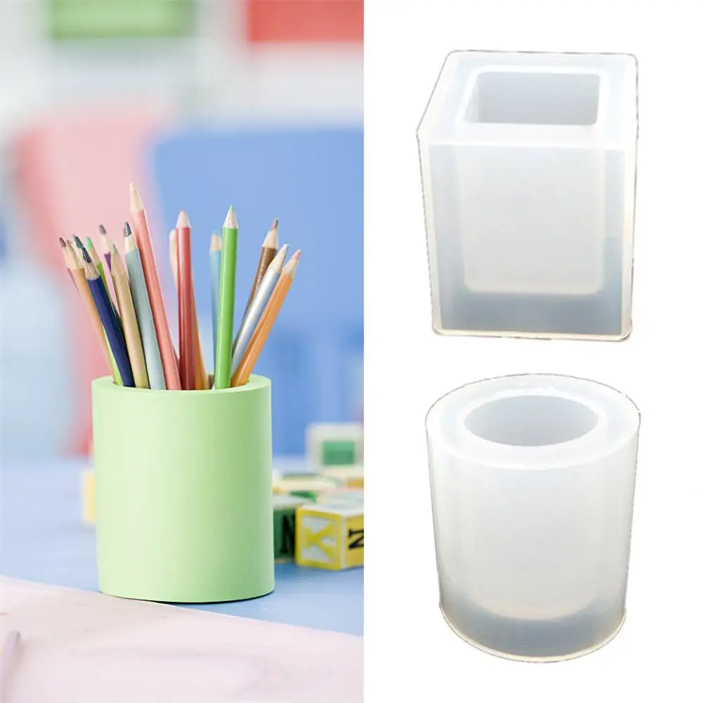 Квадратный круглый держатель для ручек форма в скандинавском стиле