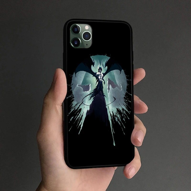 ulquiorra bleach phone case for iphone 6s 7 8 plus x xr xs 11 pro max samsung s note 8 9 10 20 plus ultra cover shell free global shipping