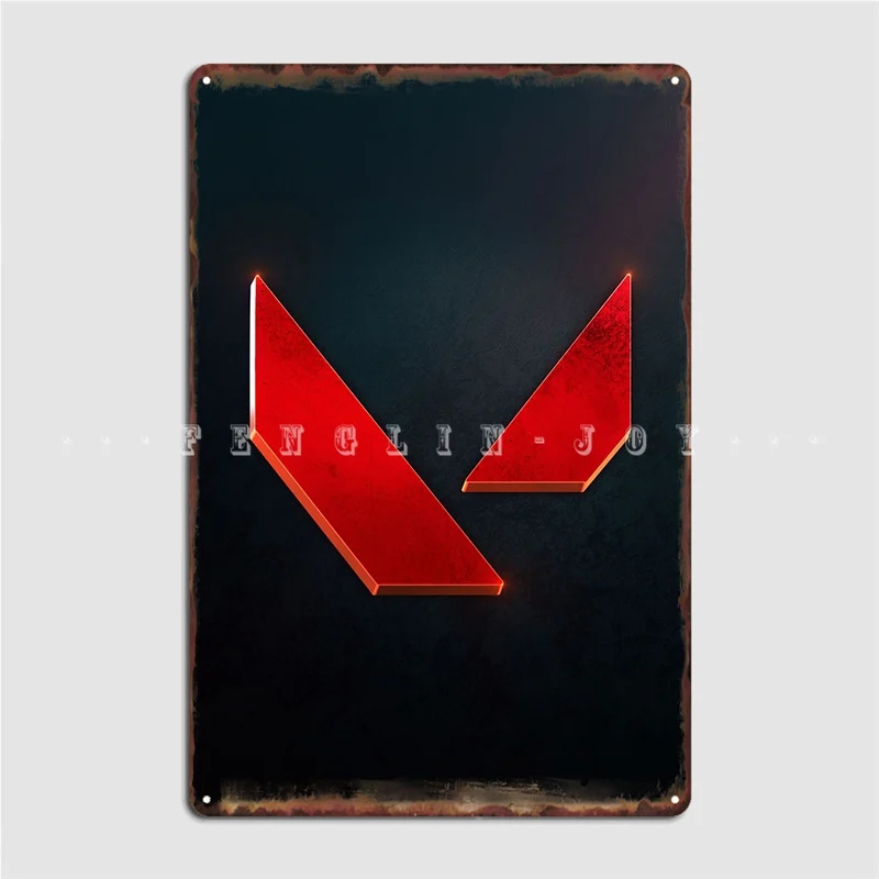 

Valorant Metal Plaque Poster Poster Customize Club Home pub Garage Tin sign Posters
