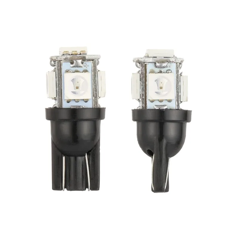 2 шт. светодиодные RGB лампы T10 5SMD W16W для заднего хода|Сигнальная лампа| |
