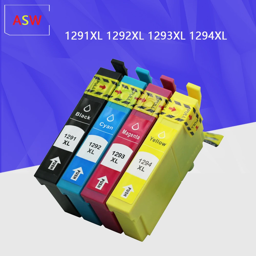 Совместимость T1291 T1295 T 1291 патрон чернил для принтера EPSON 129XL 12XL стилус SX235W SX425W SX420W