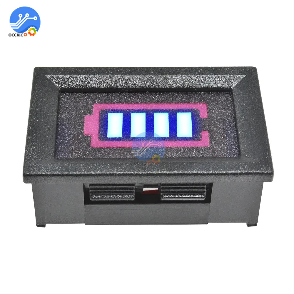 BMS 3S 12 6 V 18650 индикатор емкости литиевого аккумулятора с корпусом защитный чехол