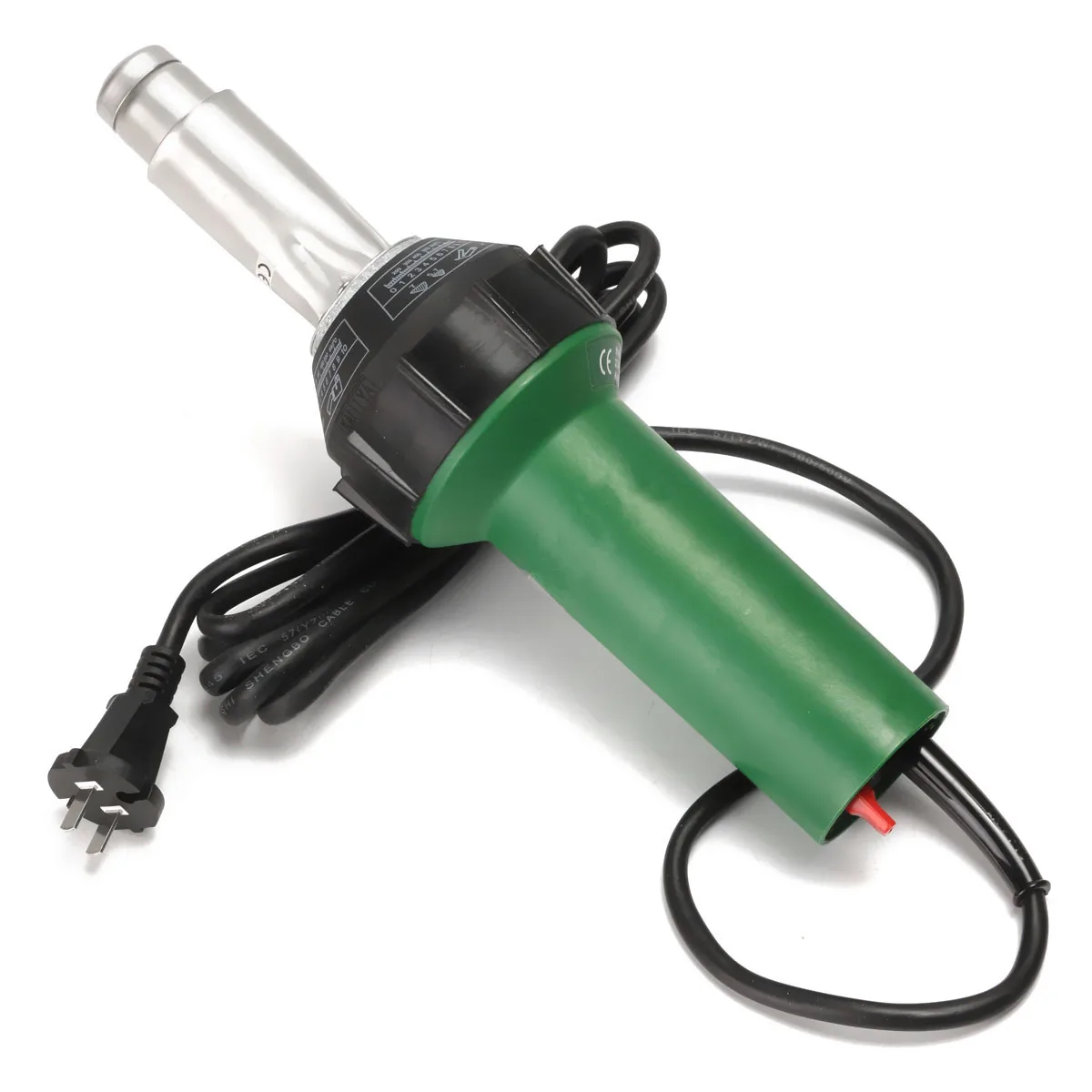 

New AC 220V 1600W 50/60Hz Hot Air Torch Plastic Welding-Gun For Welder + Flat Nose Wholesale Price