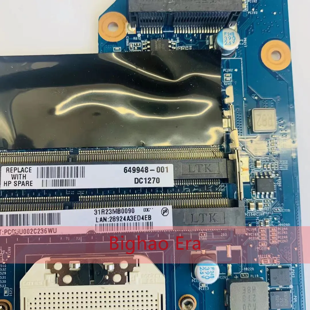 

649948-001 645521-001 641339-001 with DA0R23MB6D1 DA0R23MB6D0 For HP Pavillion G4 G6 G7 Laptop Motherboard g4-1000 R23 tested