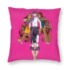 Японское аниме Nagatoro квадратная подушка чехол украшение Harajuku манга наволочка диванная подушка для гостиной двусторонняя