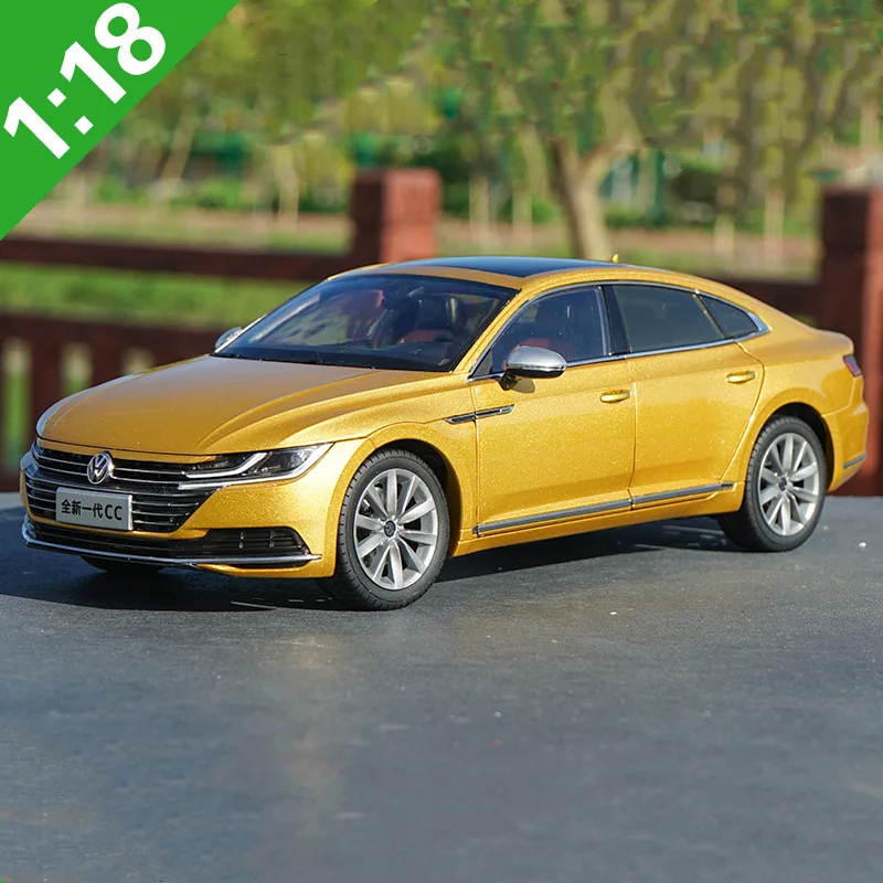 Высокое качество 1:18 VW CC модель сплава, имитация литого металла модель седана, изысканная коллекция подарков