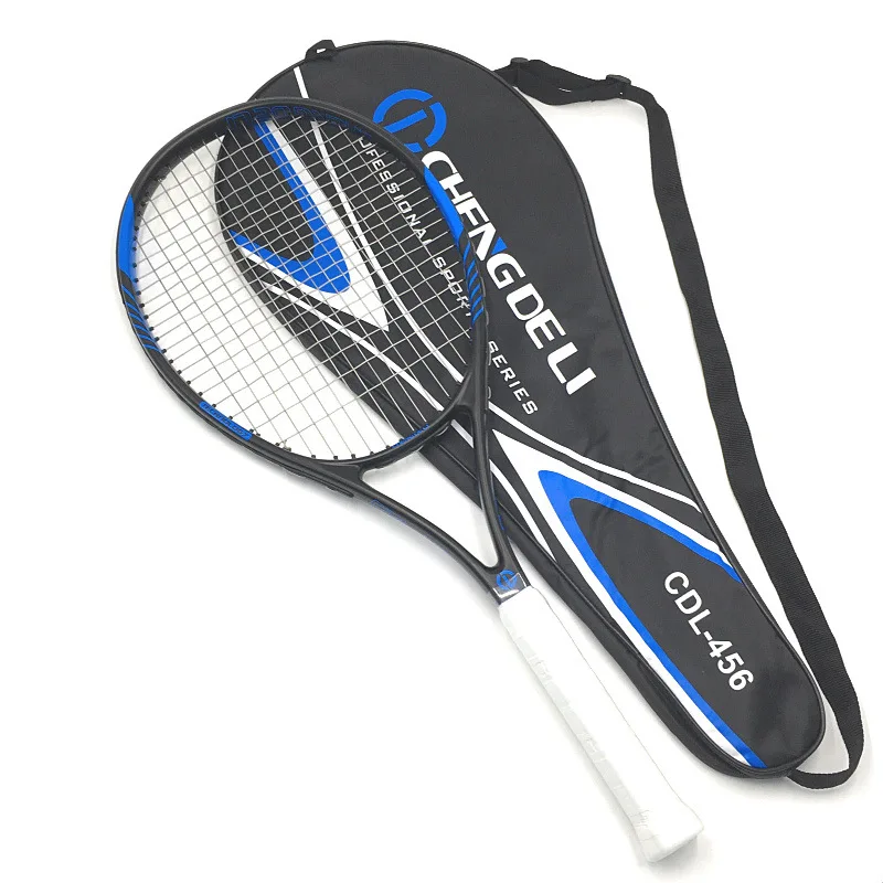 

1Pc Aluminum Alloy Integrated Tennis Racket Sports Rackets Strong Shock Absorption Performance 27 Aluminum Carbon Racquet