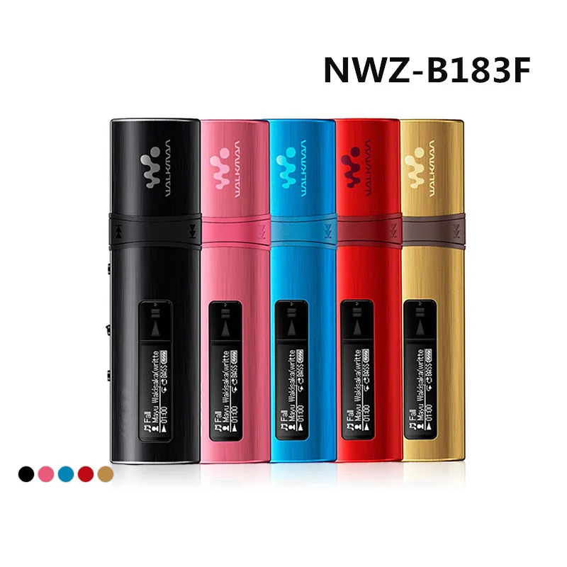 Б/у для SONY NWZ-B183F B183F Flash MP3 плеер со встроенным FM-тюнером (4 Гб)-с гарнитурой |