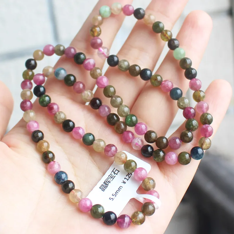 9347 # один предмет на картинке 3 слоя/21 дюйм натуральный Радужный цвет 5 мм