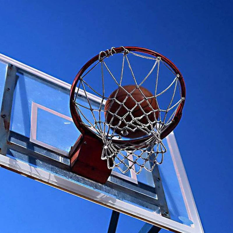 

Deluxe Non Whip Replacement Basketball Net Durable Rugged Nylon Hoop Goal Rim Mesh W15