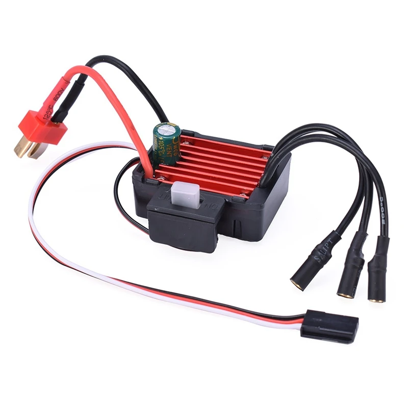 

GTSKYTENRC водонепроницаемый электрический регулятор скорости 25A ESC для радиоуправляемого автомобиля 1/16 1/18 1/20 2030 2040 2430 2435 двигатель