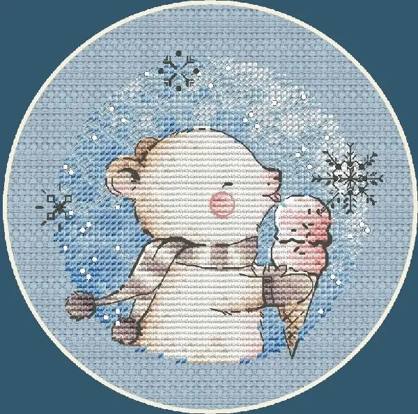 

ZZ2151 For Needlework Kit NOT PRINTED Cross stich Painting Set Cross Stitch Kits Cross-stitch Embroidery Set Stitch Kits Cross