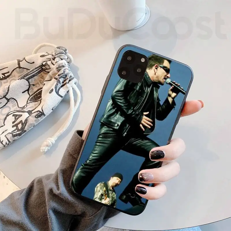 

Bono U2 Band Phone Case For Iphone 11 Pro 11 Pro Max X XS XR XS MAX 8plus 7 6splus 5s Se 7plus SE 2020 Case