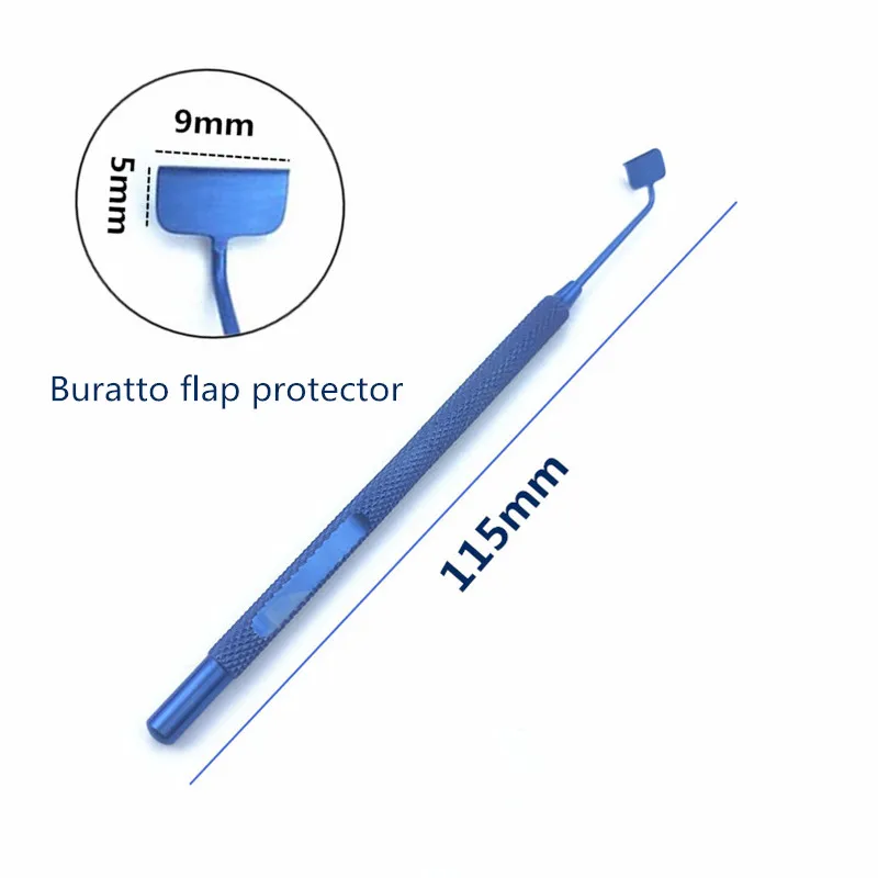 

Buratto откидной протектор титановые офтальмологические лазерные хирургические инструменты защита глаз ветеринарный хирургический инструмент