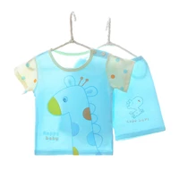 2022 summer pajamas for boys short sleeve kids clothes set thin cotton 2 3 4 5 6 years children clothing manufacturers china