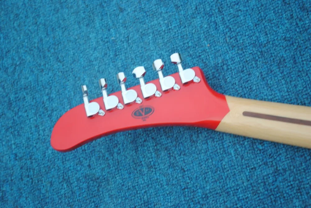 Новая+ фабрика+ Kram EVH 5150 электрогитара Eddie Van Halen Kram 5150 гитара 5150 красная полосатая гитара