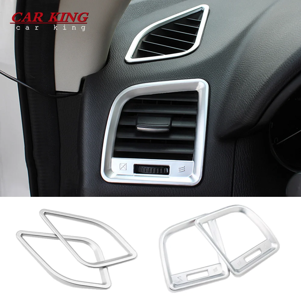 

For Mazda Cx-5 Cx5 Ke 2012 2013 2014 - 2016 ABS Matte Dashboard Front Air Condition Vent Outlet Cover Trim Frame Bezel Surround