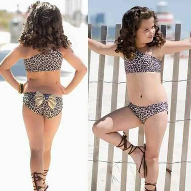 2019 Детский костюм бикини с фотографией темно-синий комплект из 3 предметов