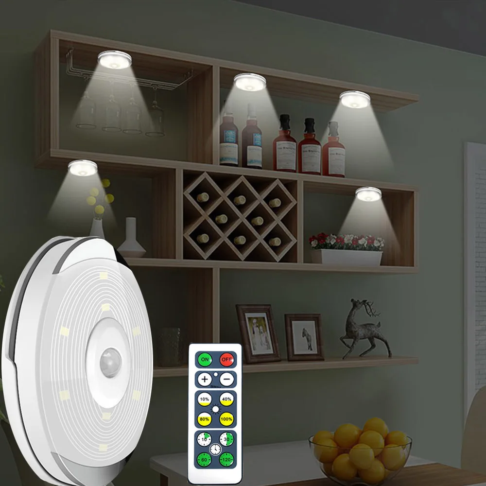 Новая модель беспроводная лампа для гардероба шкафа чулана спальни кухни ночник