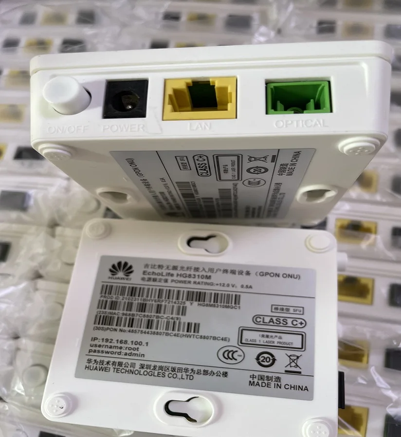 Новинка APC GPON ONU ont SC адаптер hg8310m FTTH fiberhome onu модем 1GE OLT Бесплатная доставка с