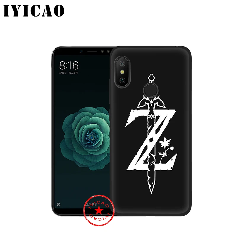 IYICAO The Legend Of Zelda Soft Case for Xiaomi Mi 10 A3 A2 Lite A1 CC9 CC9E 9T 9 8 6 SE Pro F1 Max 3 5X 6X MiA1 MiA2 |