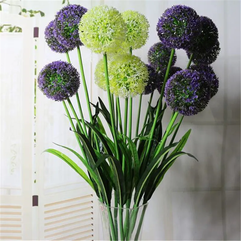 Искусственные Одуванчики 10 шт. (2 головки/шт.) длина 39 37 дюйма имитация шара