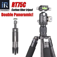 innorel rt75c professional video camera tripod monopod high strength 10 layers carbon fiber portable for digital dslr cameras