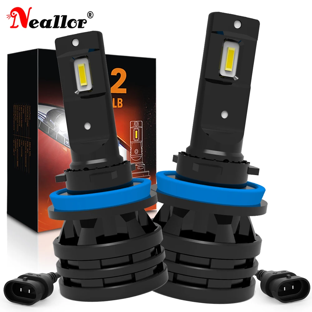 

A pair H1 H3 H7 LED H11 20000LM HB3 HB4 9012 HIR2 Led H9 H8 9006 9005 Car Headlight Bulb diode Fog Lamps for auto 6000K 120W 12V