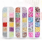 Глина для слайма для наполнителя, слайм для ногтей, советы для творчества, Лизун, товары, блестки, блеск, жемчуг, ракушки, грязь, украшения, игрушки, аксессуары