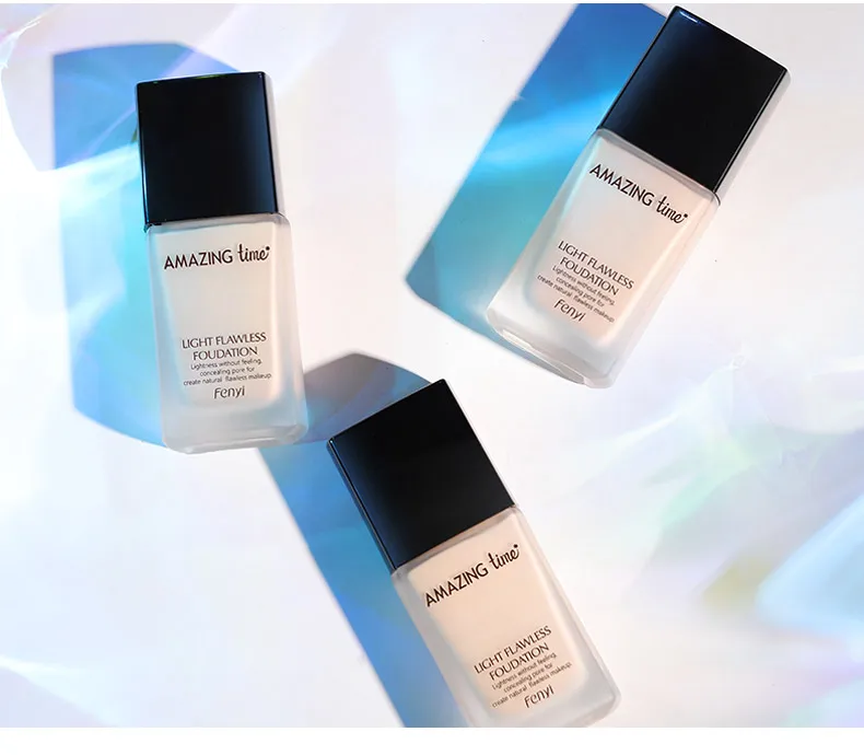 Жидкая основа невидимое полное покрытие фотоотбеливающая увлажняющая