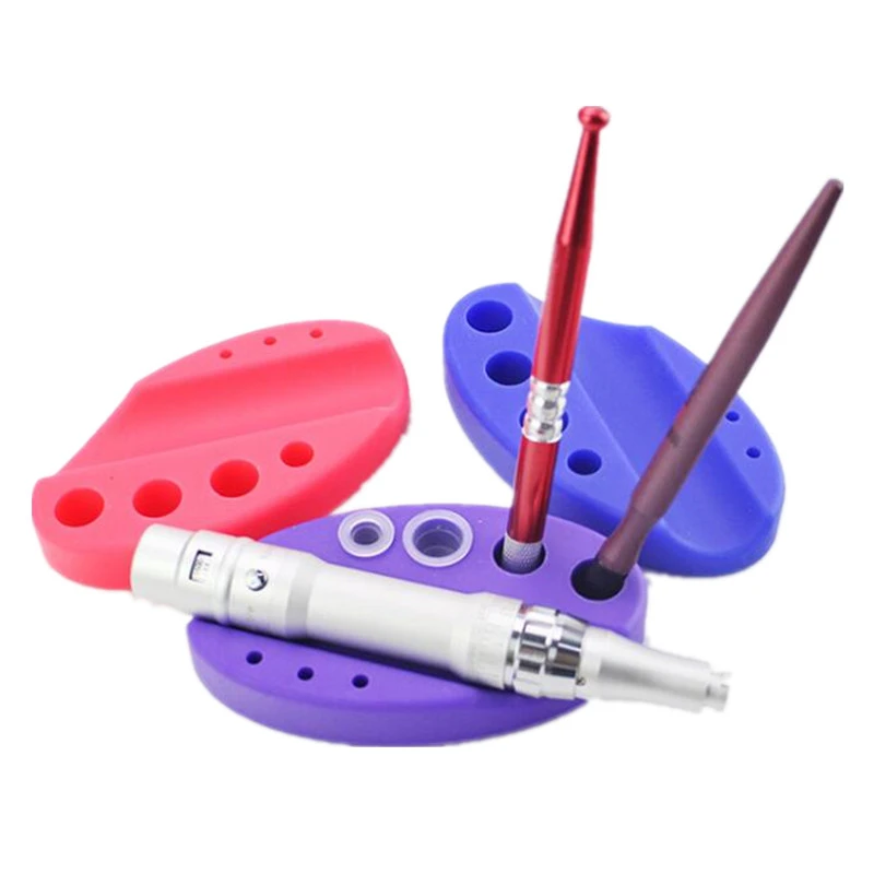 Чернильная чаша татуировки 1 шт. Силиконовый Лоток Для мануального татуажа