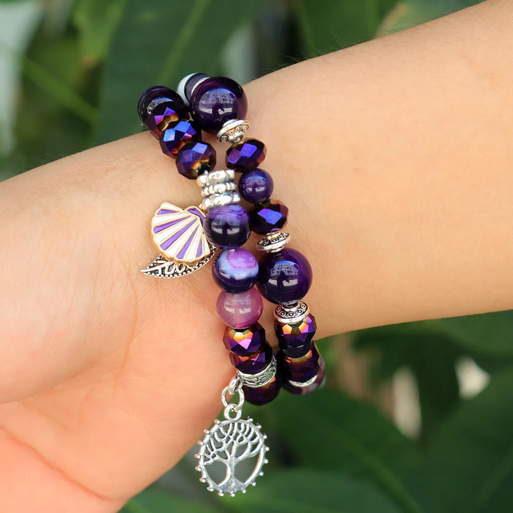 Mi Band 7 6 Purple Watch Bracelet for Xiaomi Mi Band 4 Strap Luxury Wristband Mi Band 5 Correa for Woman Dressy Watchband Strap