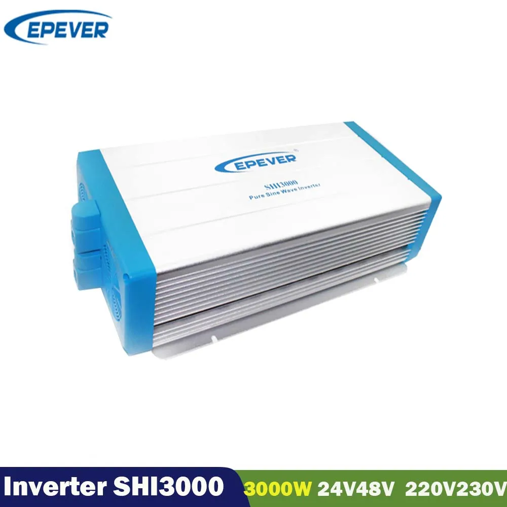 EPever SHI 3000 Вт Солнечный инвертор заряда 24V48VDC 220V230VAC решетки чистая синусоида 50 Гц 60