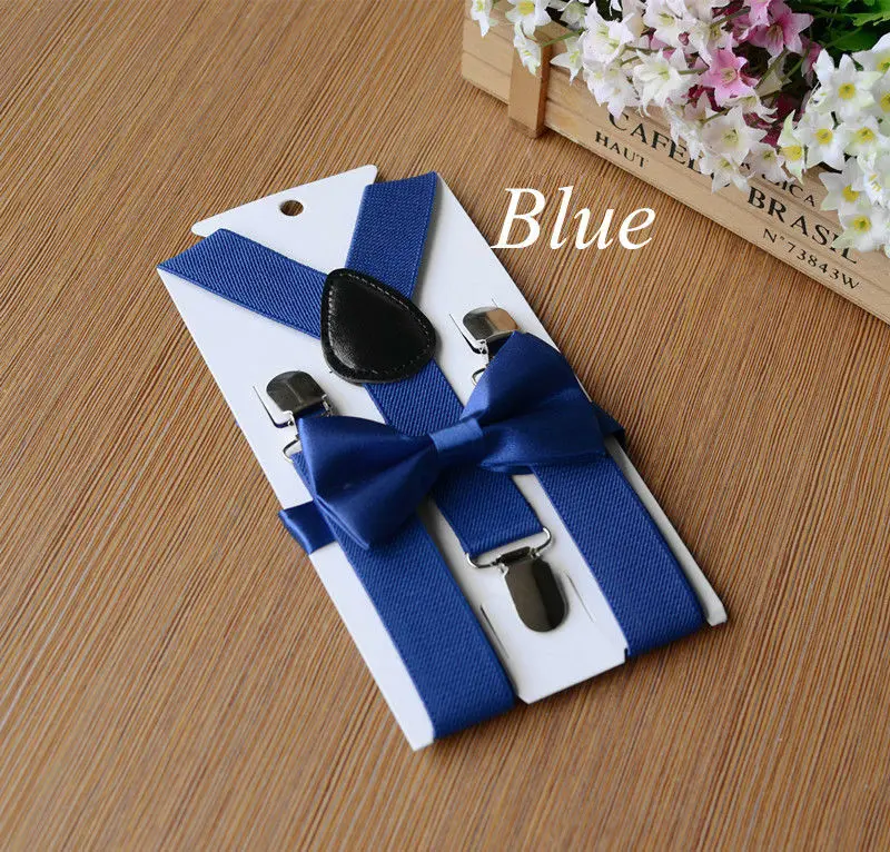 Подтяжки и галстук-бабочка в стиле унисекс комплект с регулируемыми лямками