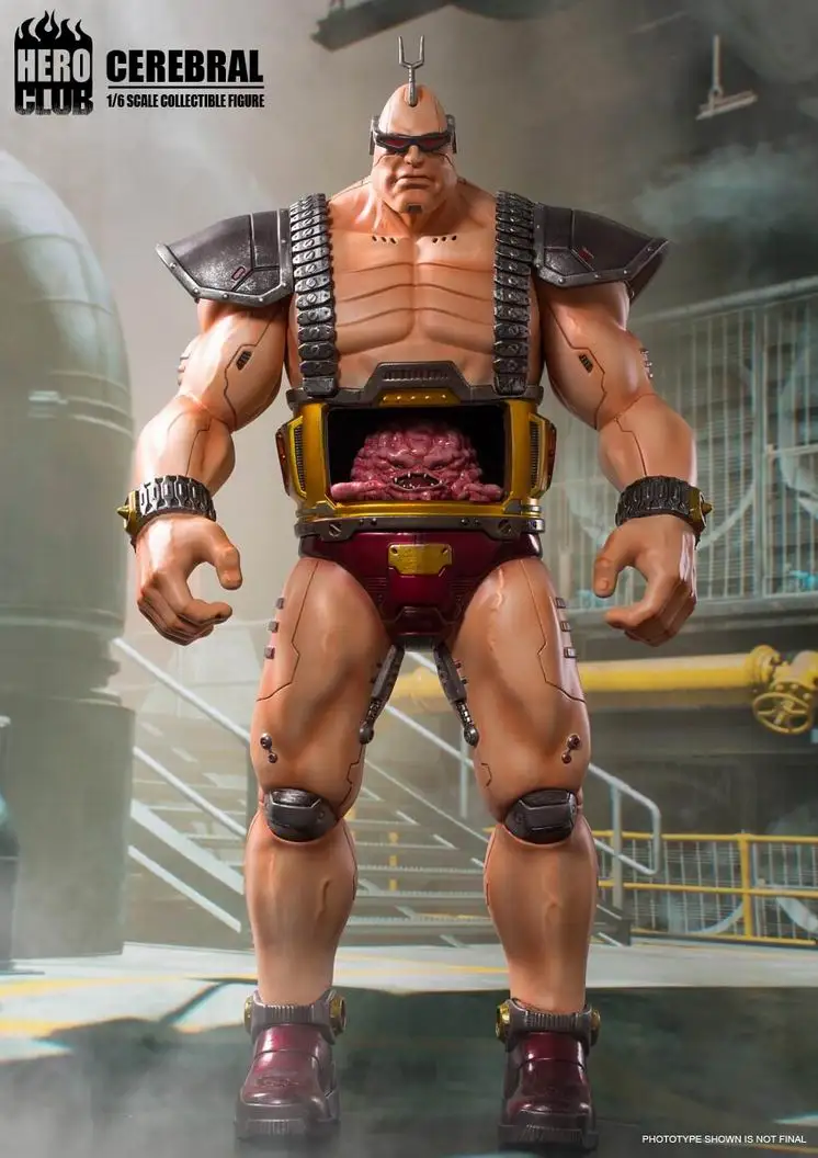 42 см HeroClub 1/6 онлайн игра BOSS Cerebral Коллекция фигурка для фанатов праздничный