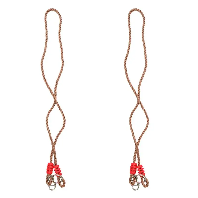 

1/2pcs Durable Tree Swing Hanging Straps Kit Strap Ring Adjustable Outdoor Rope Swing Hangers Swing Accessories Connecting Rope