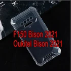 Противоударный защитный чехол для F150 Bison 2021, силиконовый мягкий чехол из ТПУ для Oukitel Bison 2021, чехол