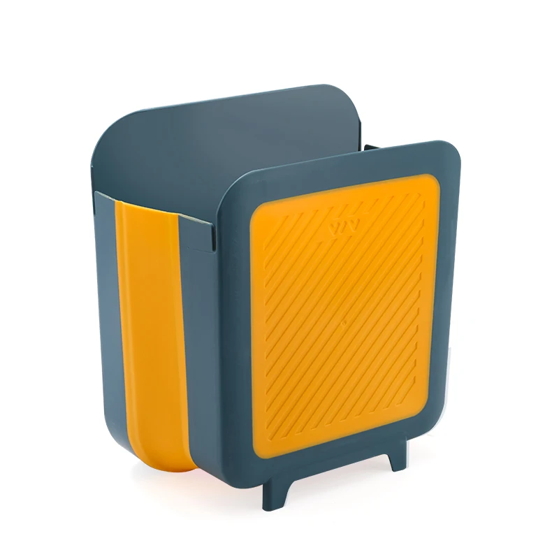 

Folding Kitchen Trash Can Big Wall Mounted Recycling Stacked Plastic Trash Can Poubelle Salle De Bain Garbage Bags DE50LJ