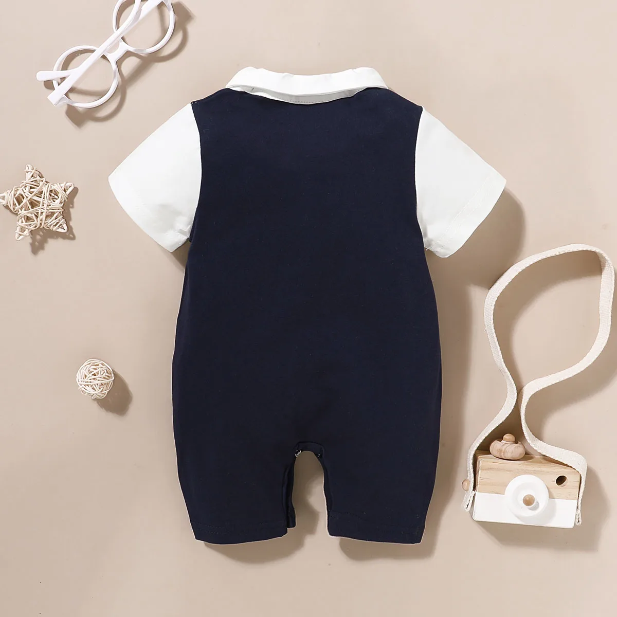 

Goocheer 2020 Baby Summer Clothing Newborn Infant Kids Baby Boys Outfits Sets Tie Jumpsuit Short Sleeve Romper Gentleman Outfits